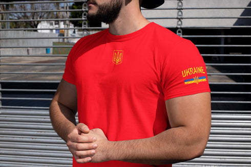 Ukrainian T-Shirt, Ukraine T-Shirts, Zelensky T-Shirt, Ukrainian Gift Tee, Ukraine Trident Logo