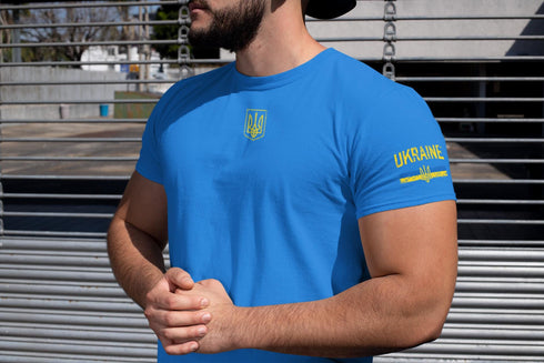 Ukrainian T-Shirt, Ukraine T-Shirts, Zelensky T-Shirt, Ukrainian Gift Tee, Ukraine Trident Logo