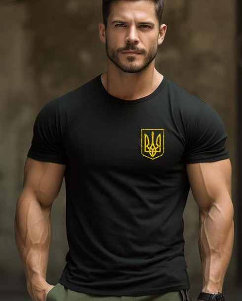 Ukrainian T-shirt, Ukraine T-shirts, Zelensky T-shirt, Ukrainian Gift, Ukraine Trident Logo