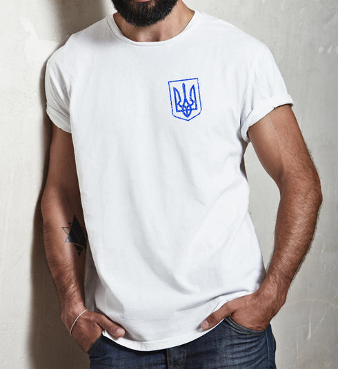 Ukrainian T-shirt, Ukraine T-shirts, Zelensky T-shirt, Ukrainian Gift, Ukraine Trident Logo