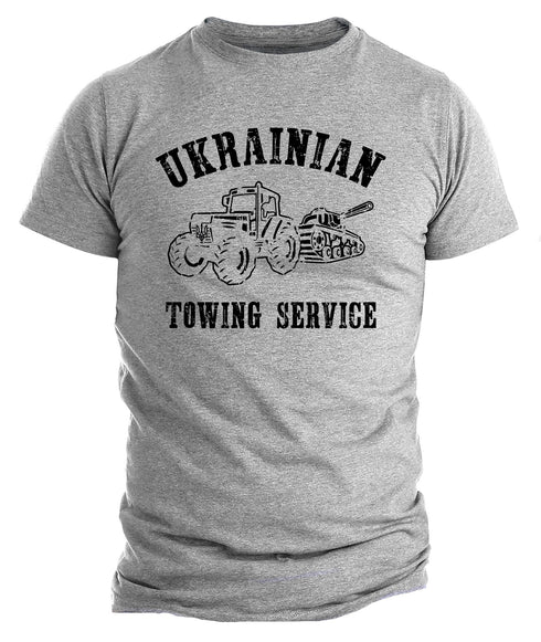 Ukrainian Towing Service Ukraine Army Military Stand With Ukraine T shirts Ukraine Motivational Patriotic Shirts
