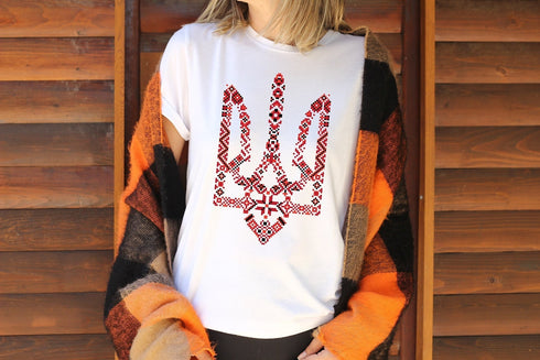Ukraine Trident T shirt, Ukraine, Ukraine Coat Of Arms, Ukrainian Patriotic T shirt, Ukraine Heritage T shirt