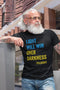 Light Will Win Over Darkness Zelensky Quote Stand With Ukraine Flag Stop War Ukraine Shirts