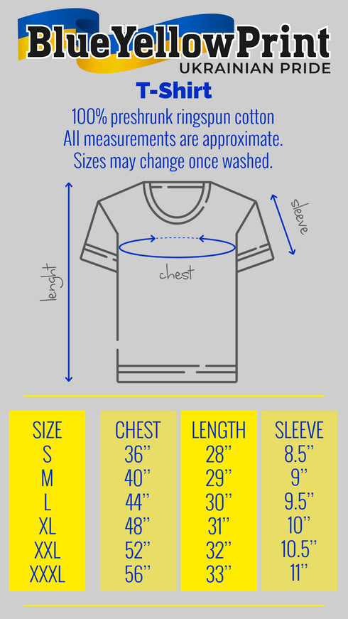 Ukrainian Military Warrior Cat T-Shirt