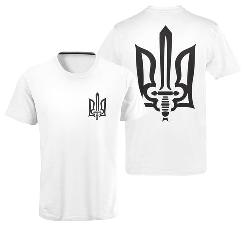 Trident Sword Tee Ukraine T-Shirt Ukraine Coat Of Arm Trident T shirt Support Ukraine Shirt