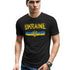 Ukrainian T-Shirt with Ukraine Flag and Trident Patriotic Ukraine T-shirt