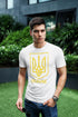 Ukrainian T-Shirt with Ukraine Flag and Trident Patriotic Ukraine T-shirt
