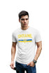 Ukrainian T-Shirt with Ukraine Flag and Trident Patriotic Ukraine T-shirt